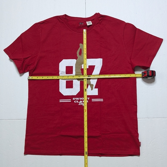 San Francisco 49ers Dwight Clark Day t shirt. Men's XL. Used. LEVI'S used. 87 - Picture 2 of 8